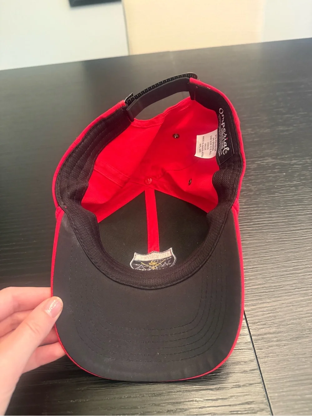 Evans Scholars WGA Red Rope Embroidered Golf Hat Adjustable Baseball Cap